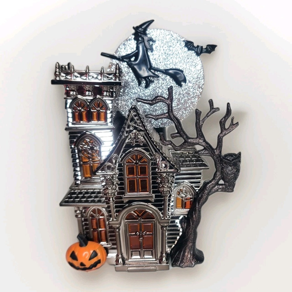 Bath & Body Works Halloween Haunted House Witch Wallflower‎ Plug-in Light Up '18